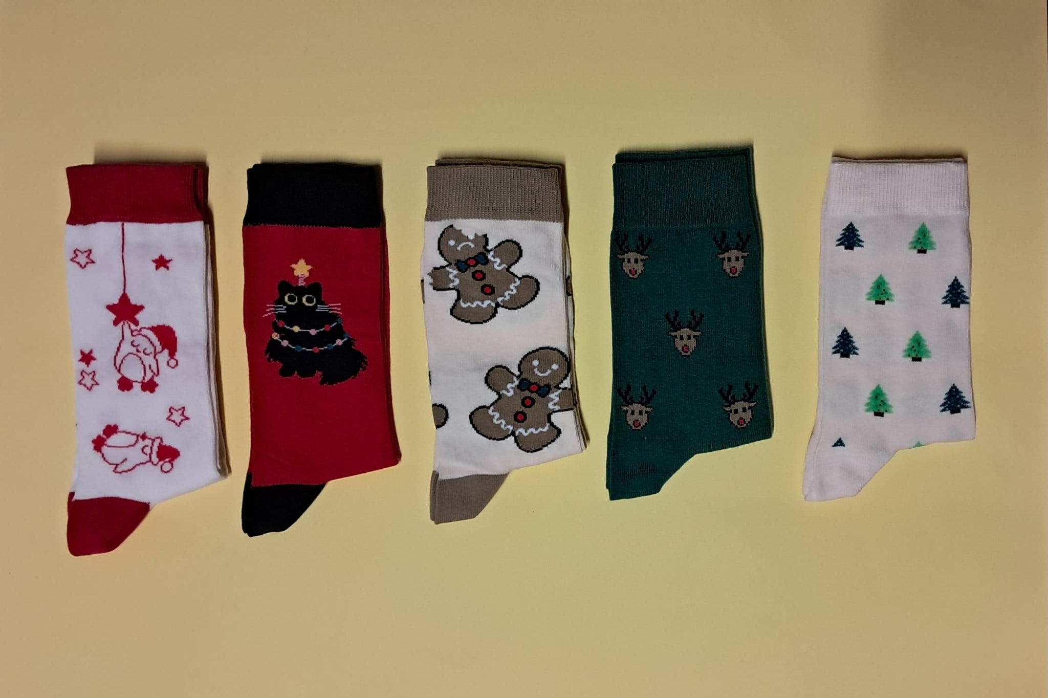 Caixa de Natal JO' SOCKS - 5 Pares